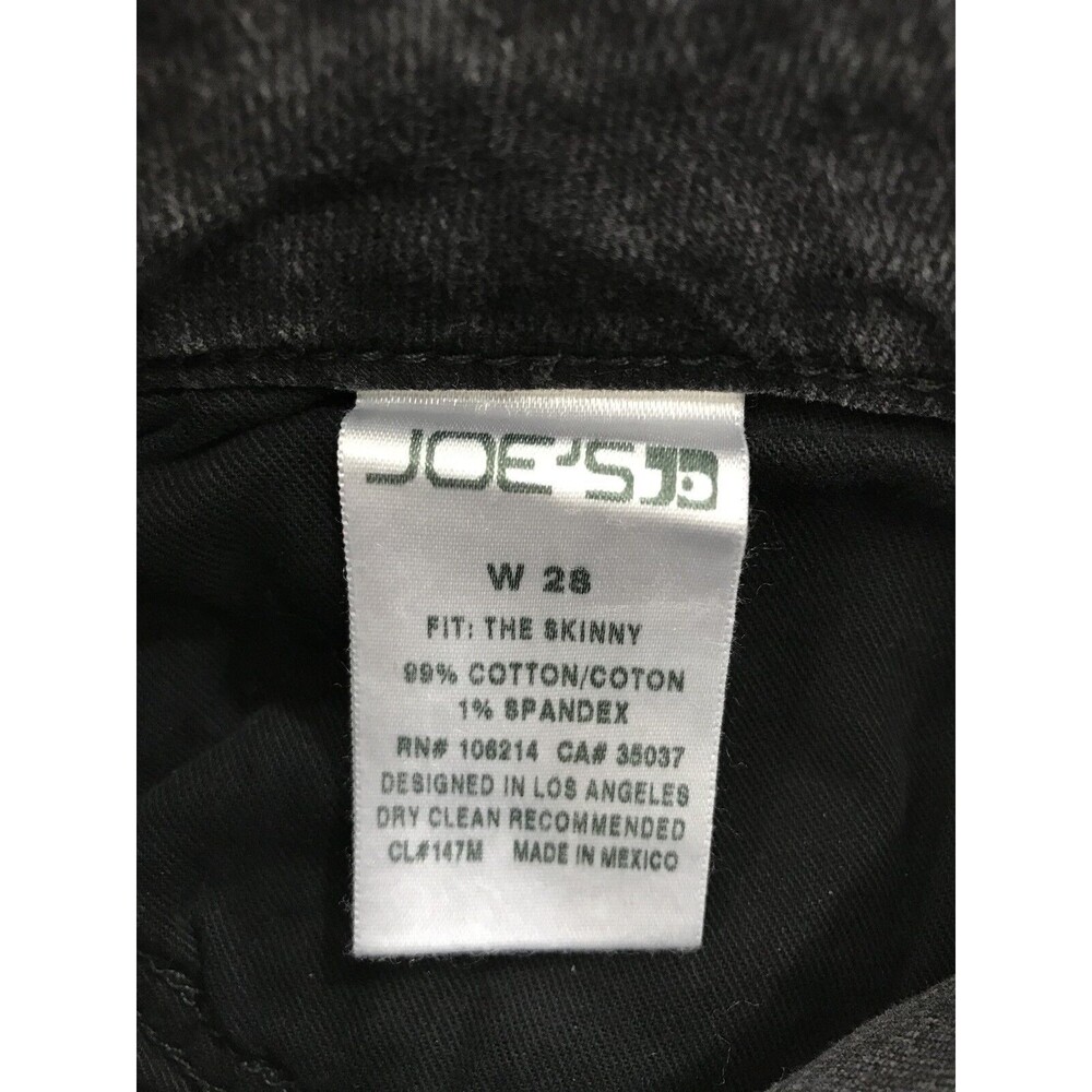 Joe’s Jeans The Skinny Ultra Slim Fit Electra Gray Wash $178 Size 28 (31x31) - Picture 4 of 8